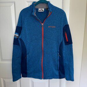 Spyder‎ Men's Empire Full-Zip Jacket Blue Size M